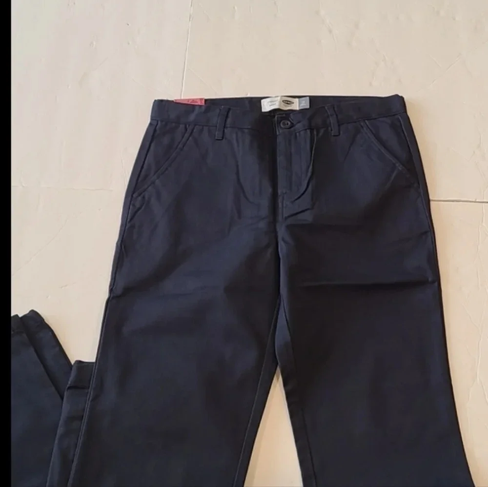 NWT Old Navy Boys pants sz.10 husky straight navy blue lot of 2